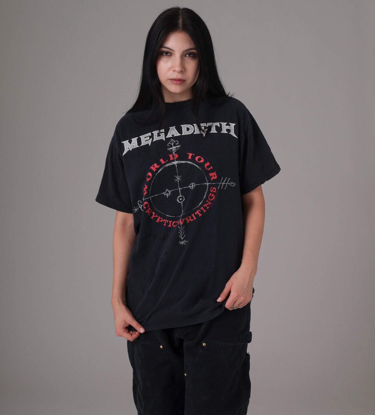 Megadeth 1997 "Cryptic Writings" World Tour T-Shirt