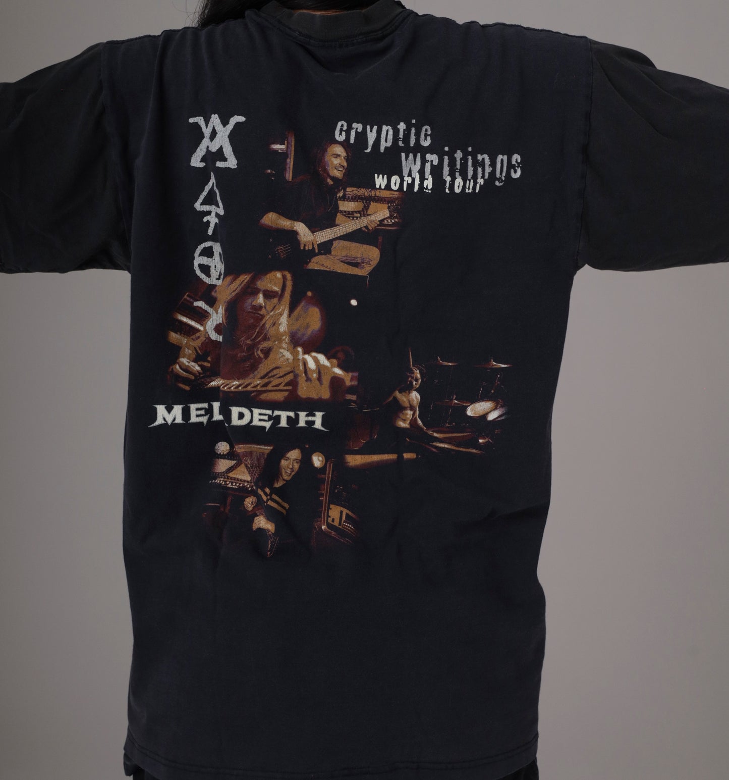 Megadeth 1997 "Cryptic Writings" World Tour T-Shirt