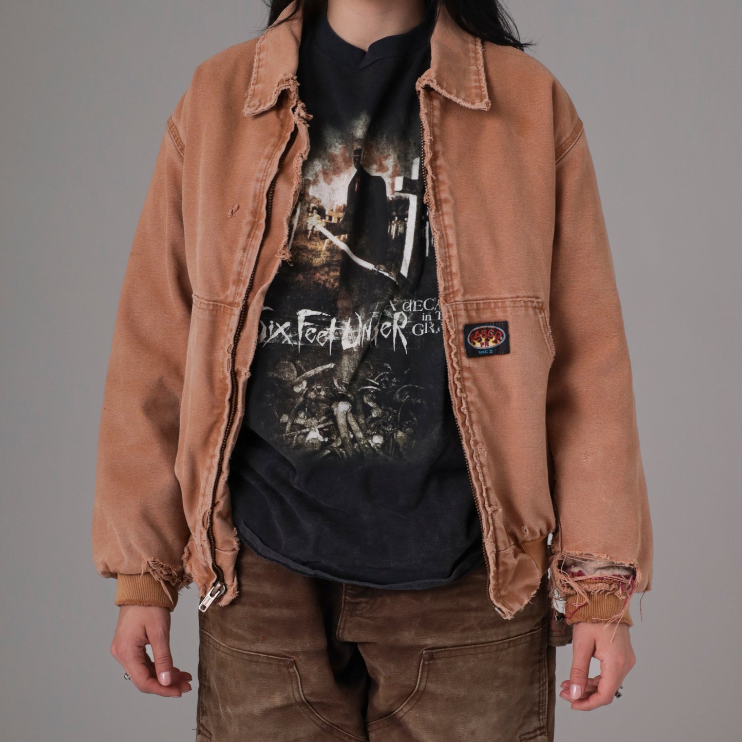 Distressed Rasco FR Y2K Jacket