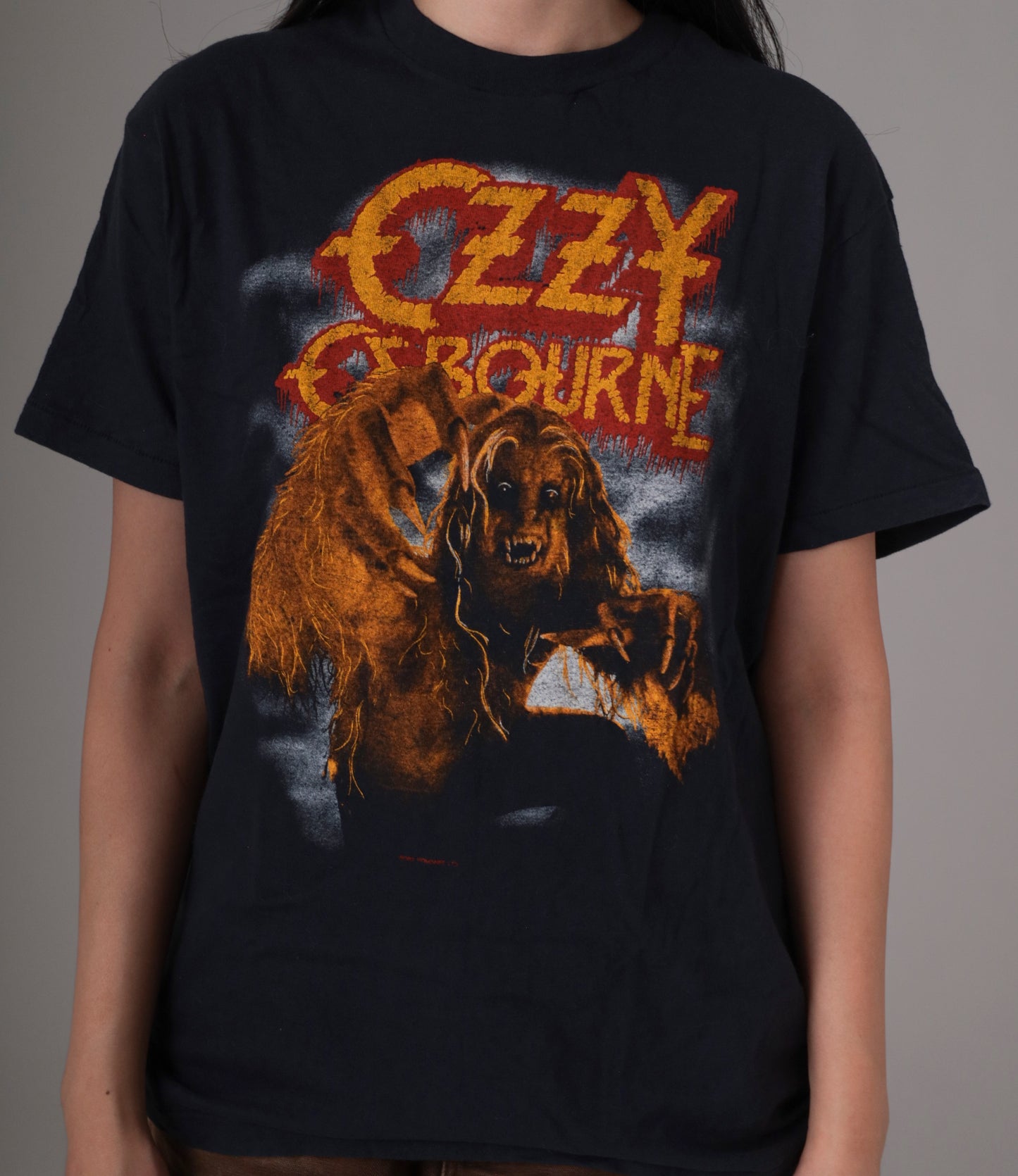 1983 Ozzy Osborne "Bark At The Moon" Tour T-Shirt