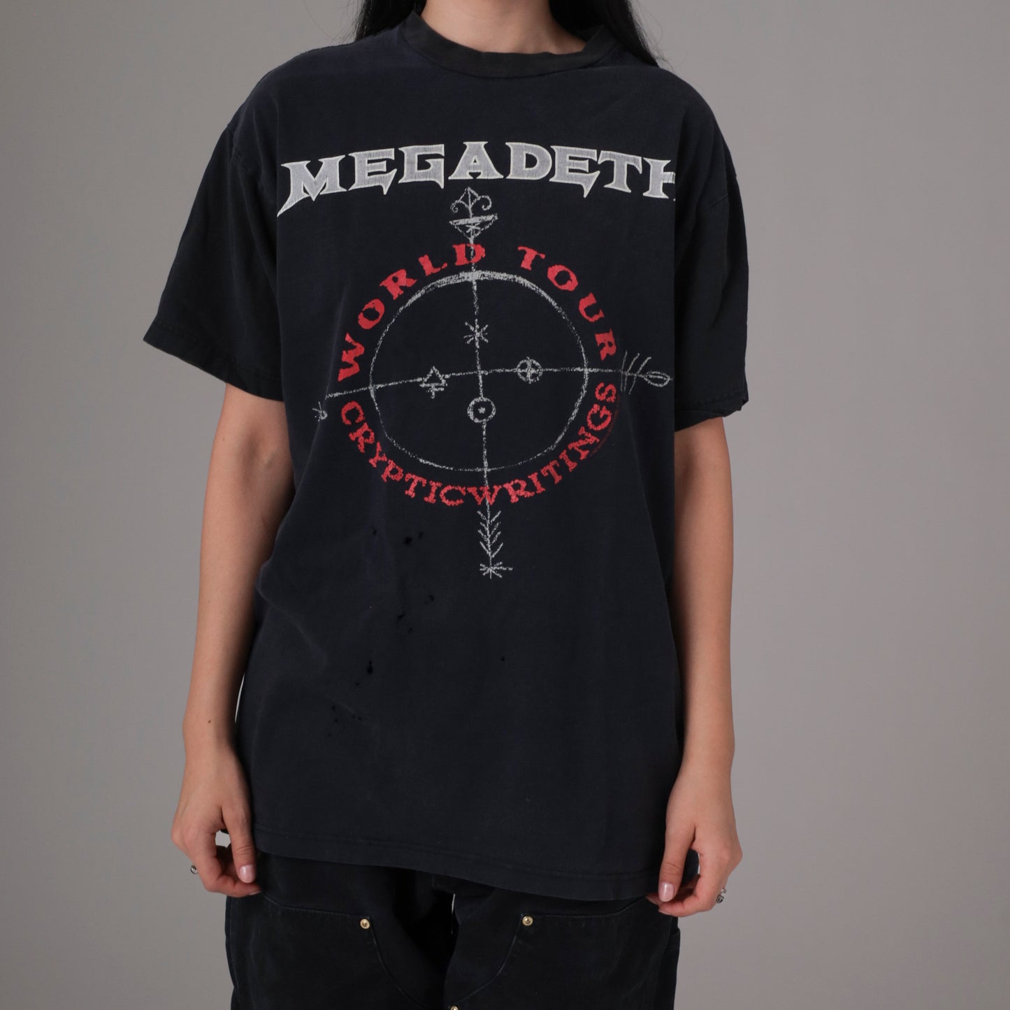 Megadeth 1997 "Cryptic Writings" World Tour T-Shirt