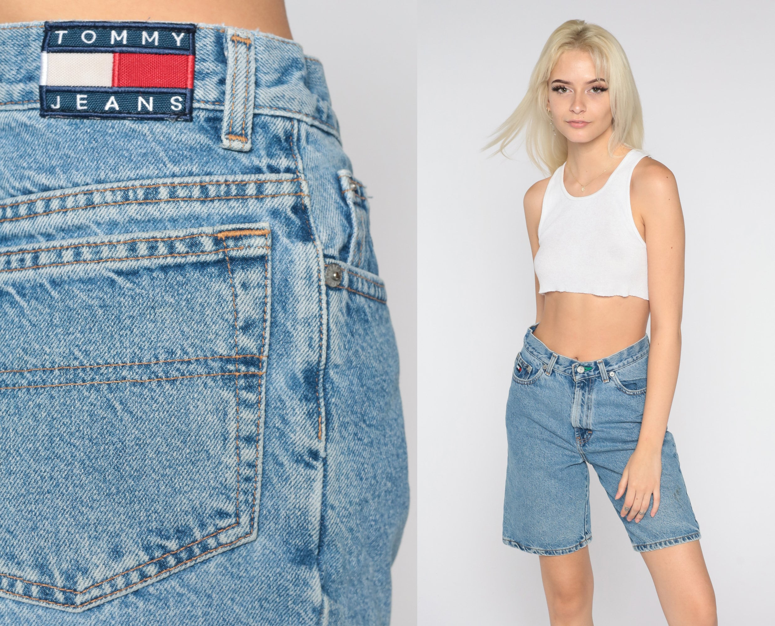 Tommy hilfiger shop high waisted shorts